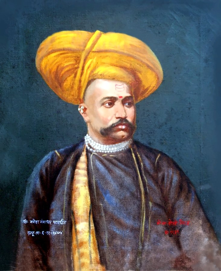 Portrait of Shrimant Ganpatrao alias Tatyasaheb Patwardhan (II)