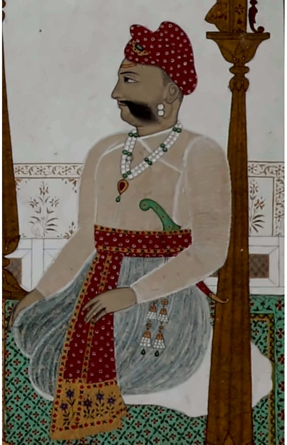 Portrait of Shrimant Gopalrao Govind alias Raosaheb Patwardhan